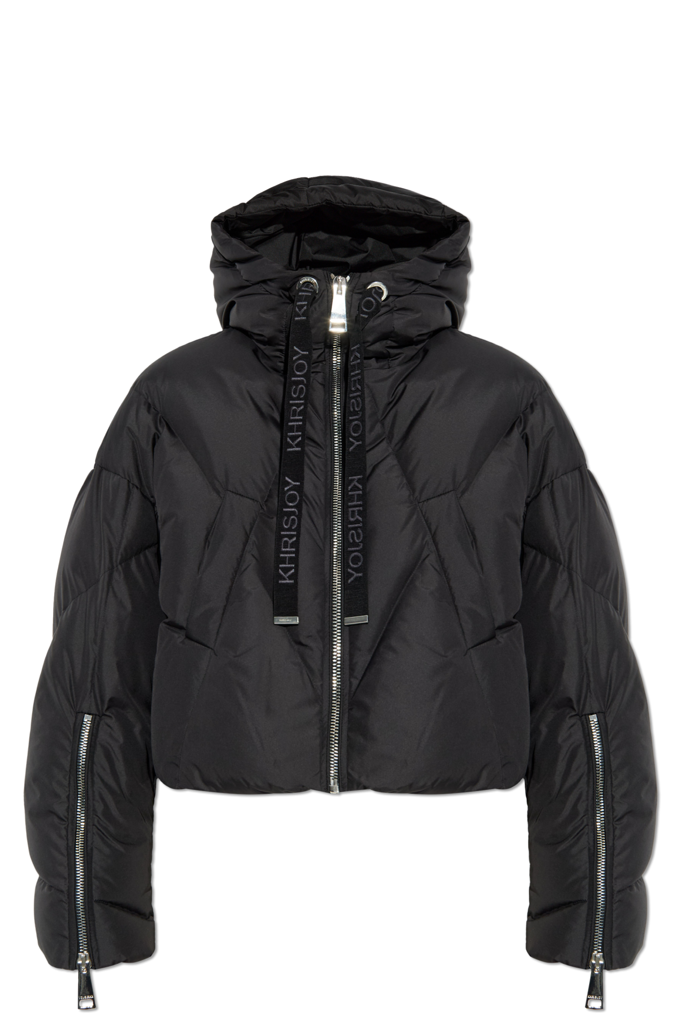 ジャケット KHRISJOY Women Jackets EFPW023NYCZ Black Khrisjoy Insulated jacket with hood | Women's | Vitkac